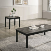 Findlay 3 Pc. Table Set Model Fm42900Gy-3Pk-End Table By Furniture Of America